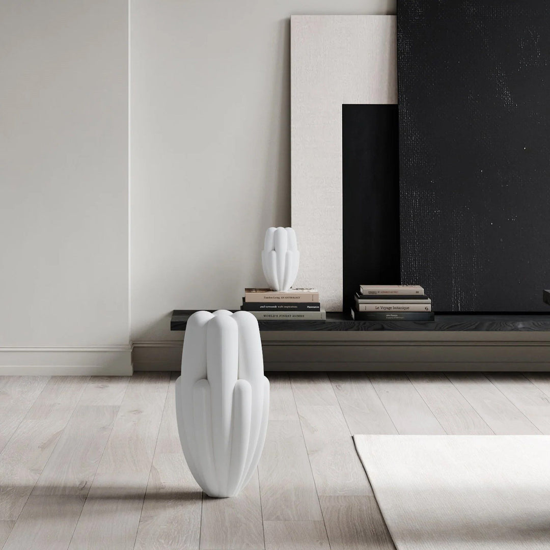 PRE-ORDER | 101 COPENHAGEN Bloom Slim Floor Vase, Big, Bone White