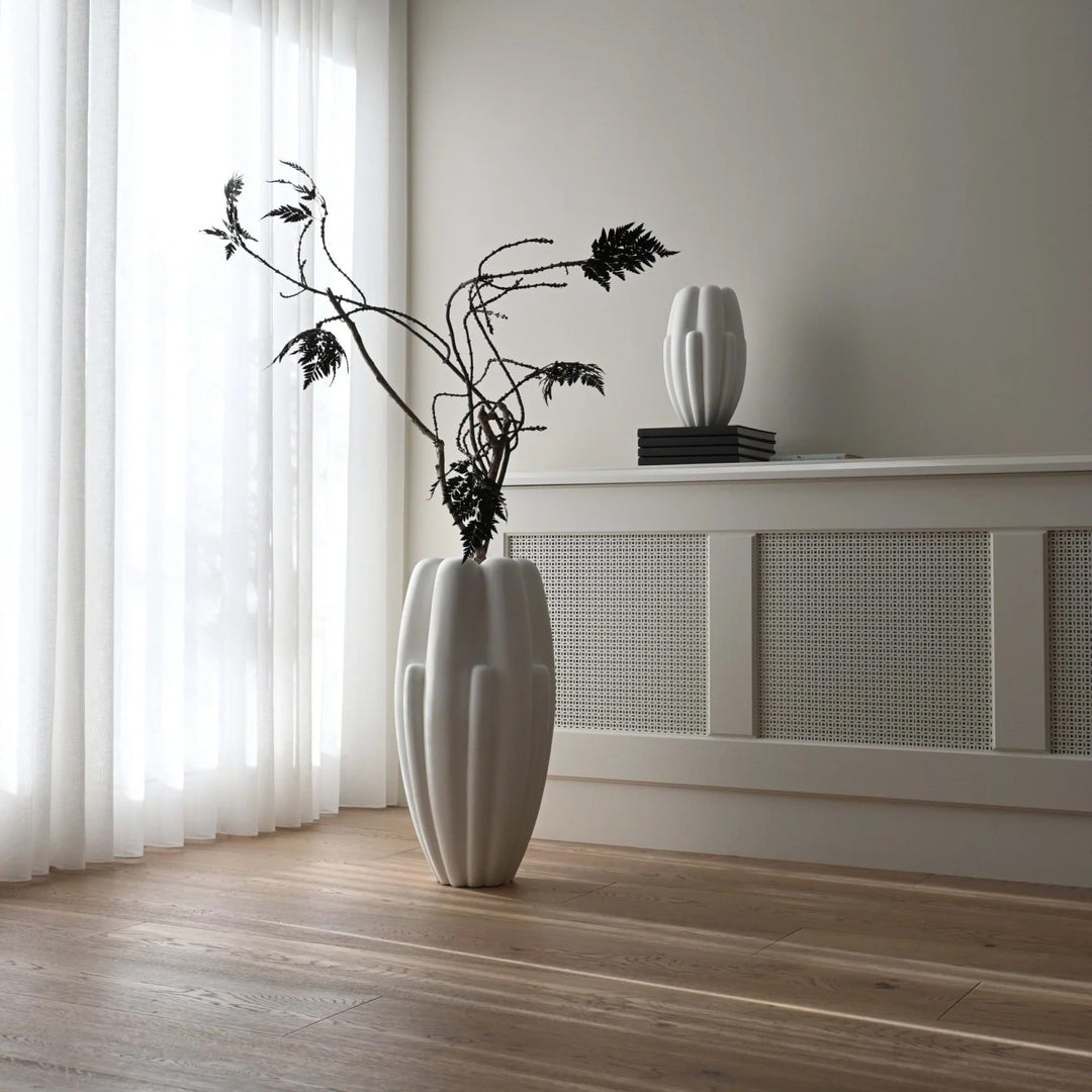 PRE-ORDER | 101 COPENHAGEN Bloom Slim Floor Vase, Big, Bone White