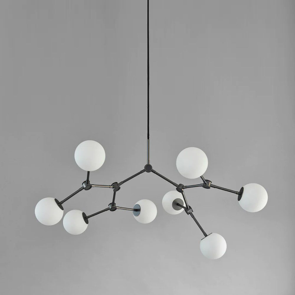 PRE-ORDER | 101 COPENHAGEN Drop Chandelier Bulp, Grey, Mini