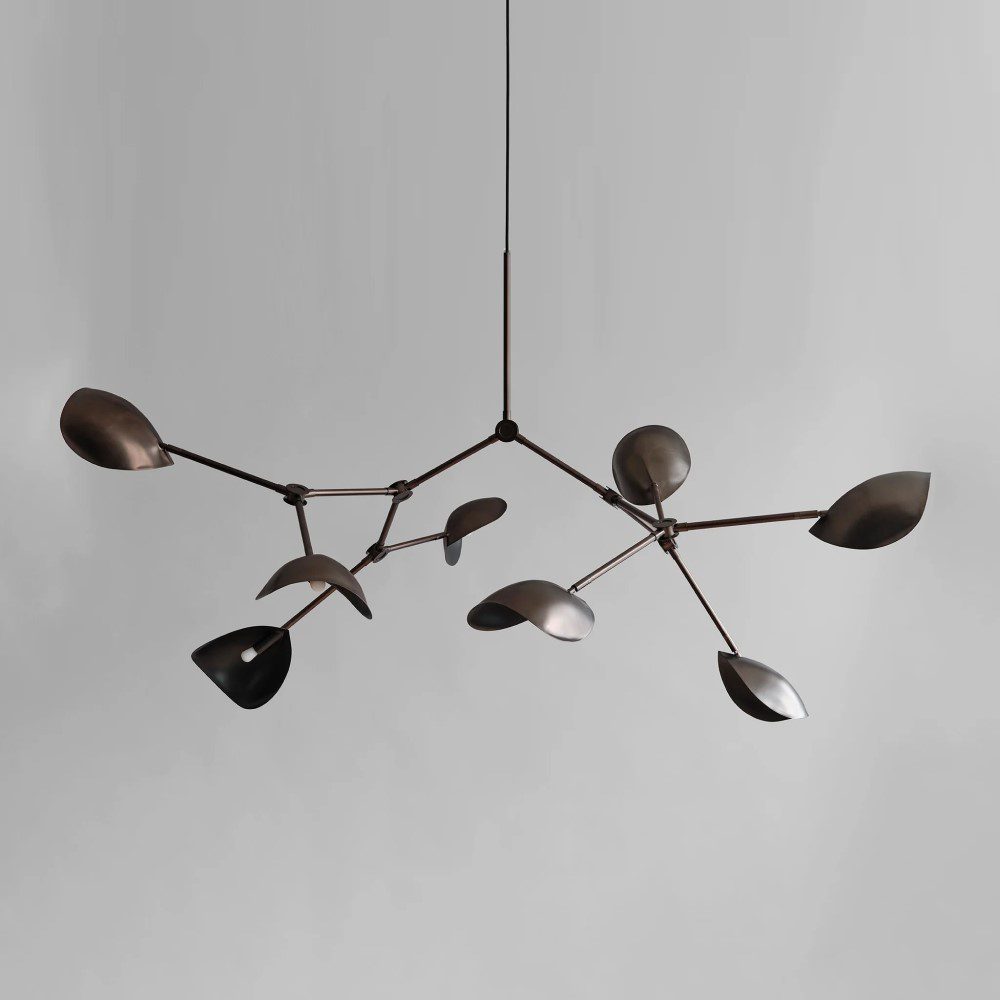 PRE-ORDER | 101 COPENHAGEN Stingray Chandelier, Bronze, Grande