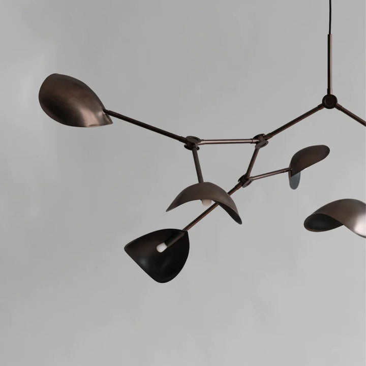 PRE-ORDER | 101 COPENHAGEN Stingray Chandelier, Bronze, Grande