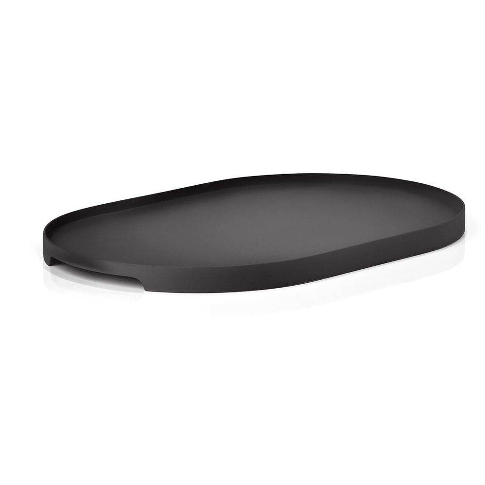 ZONE DENMARK Singles Tray, Oval, 35x23cm, Black