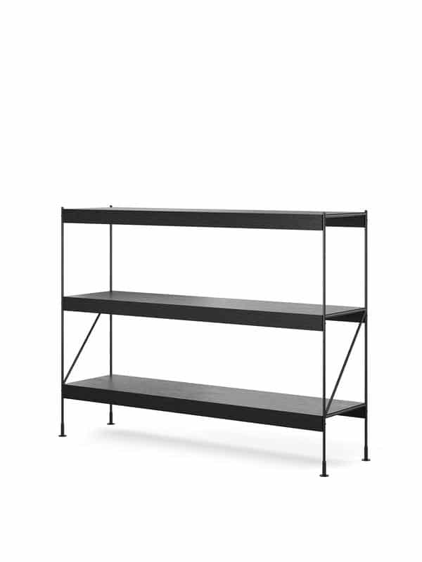 PRE-ORDER | AUDO CPH (Ex MENU) Zet Storage System H114cm, Black Steel Base, 3 Colours