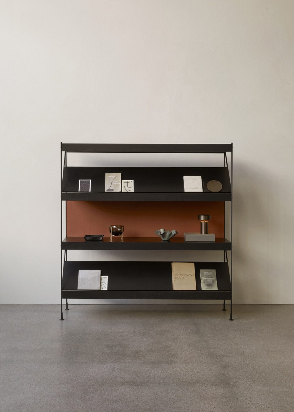 PRE-ORDER | AUDO CPH (Ex MENU) Zet Storage System, L150, Magazine Shelf, Black Powder Coated Steel