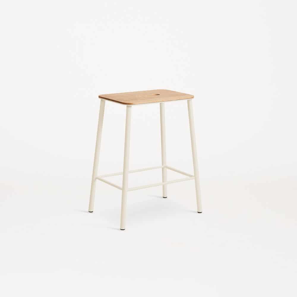 PRE-ORDER | FRAMA Adam Counter Stool, Oak/Warm White – 3 Sizes