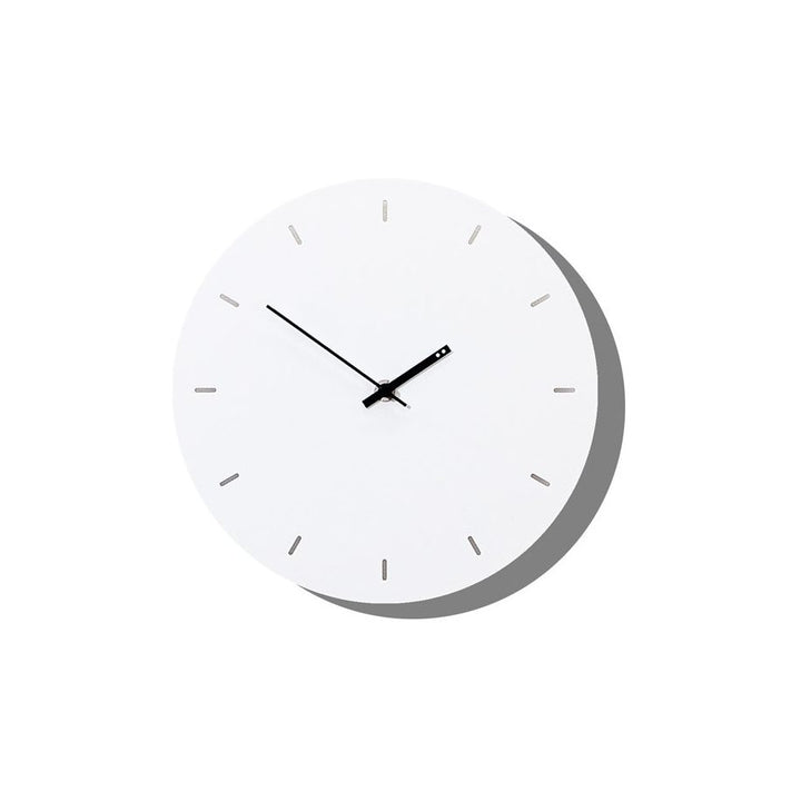 TOO DESIGNS Minimal Clock, White, Ø 49 cm