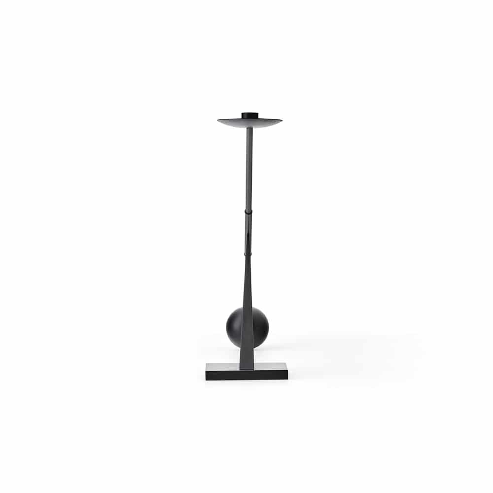 AUDO CPH (ex MENU) Interconnect Candle Holder, Width 70cm, Black Steel