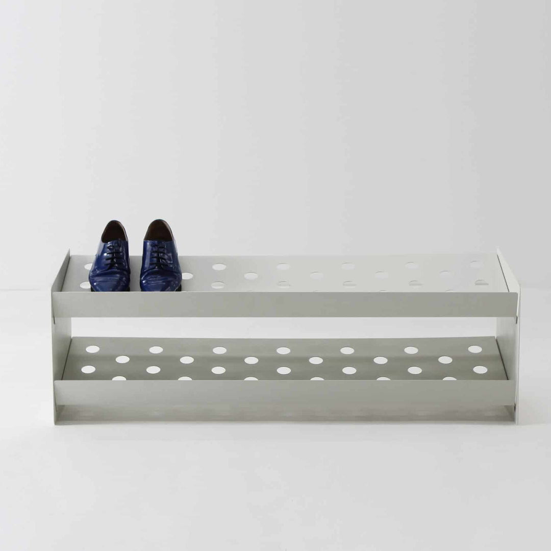 BEN TOVIM DESIGN Fold Shoe Rack, Surf Mist