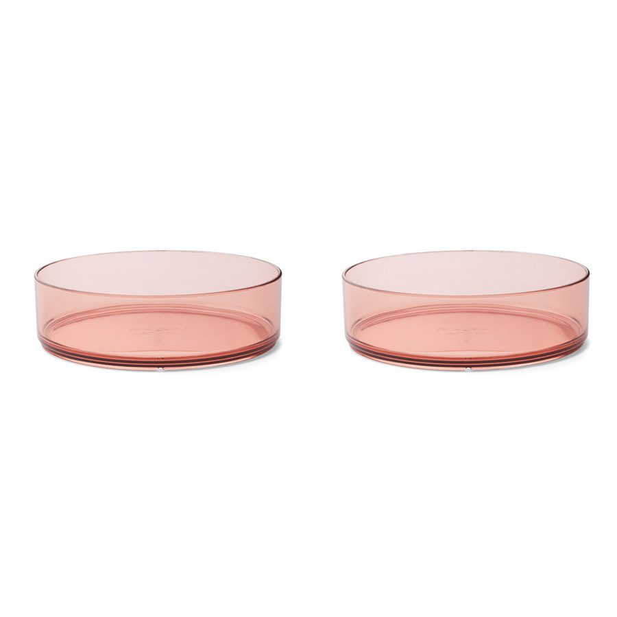 LIEWOOD Nara Bowl, Dusty Raspberry (2-Pack)