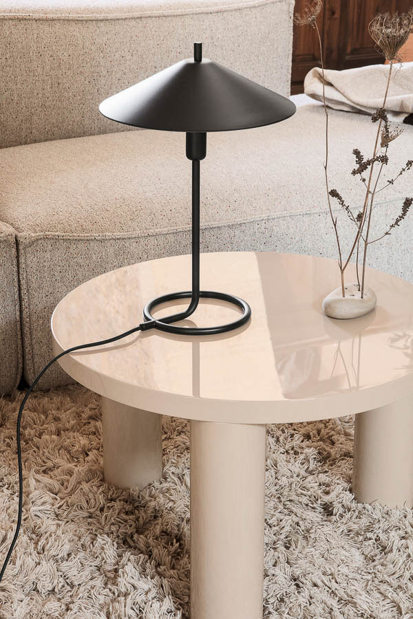 PRE-ORDER | ferm LIVING Post Coffee Table, High Gloss, Cashmere