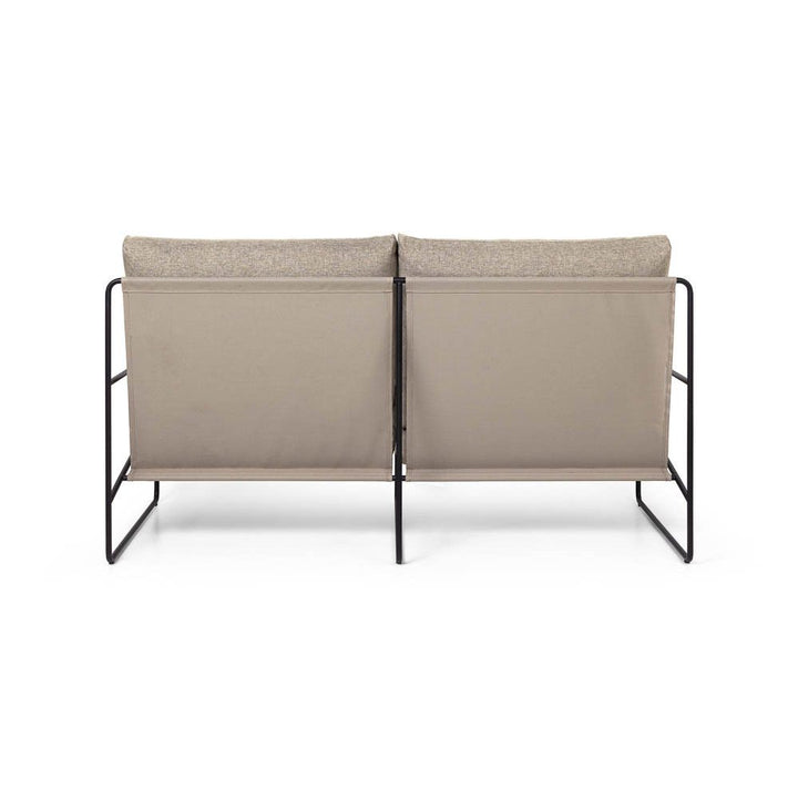 PRE-ORDER | ferm LIVING Desert Sofa 2-Seater, Black/Dark Sand