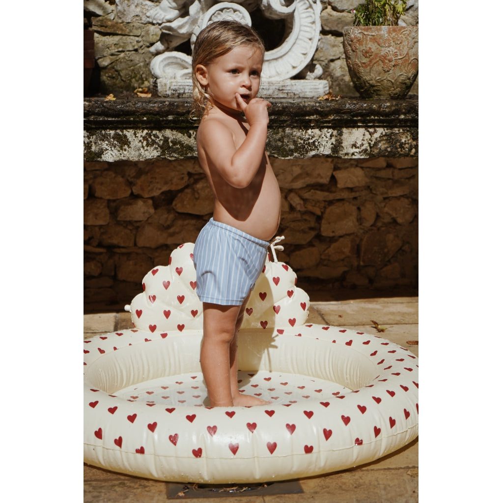 KONGES SLØJD Shell Sprinkler Pool Toy, Dot Bronze Brown