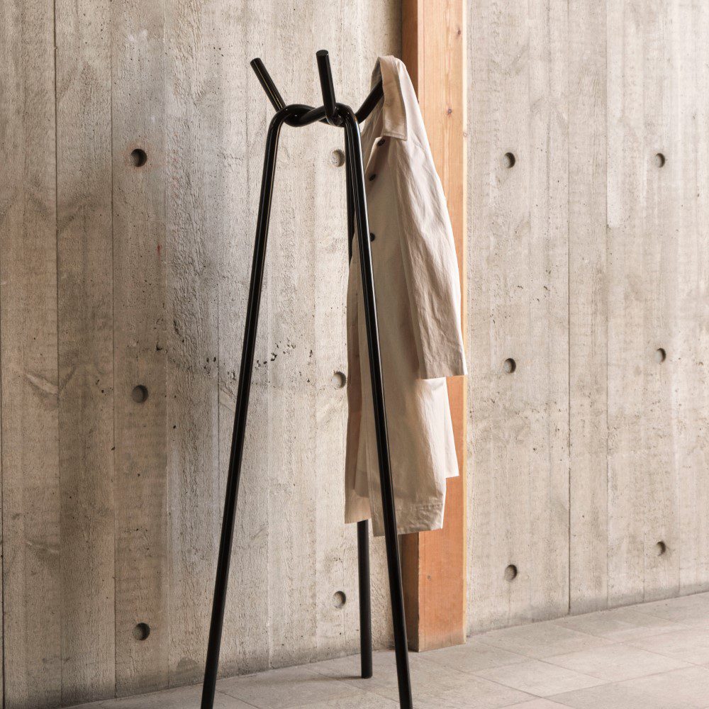 HAY Knit Coat Rack, Black