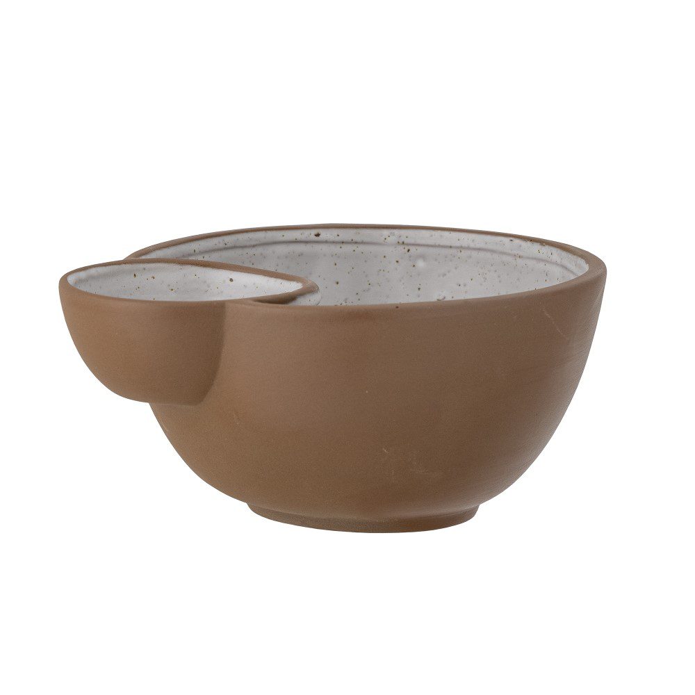 BLOOMINGVILLE Jocelyn Ceramic Bowl for Olives/Pits, Natural