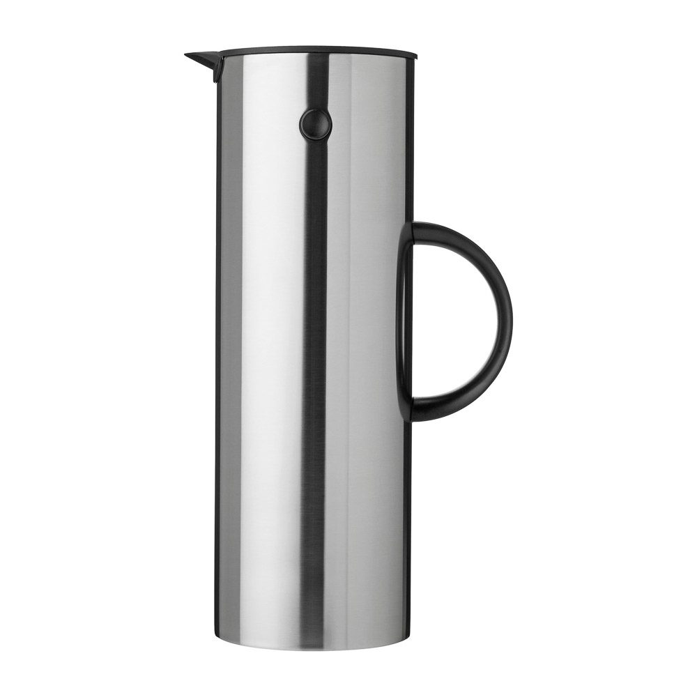 STELTON Em77 Water Vacuum Thermal Jug 1 Litre, Steel