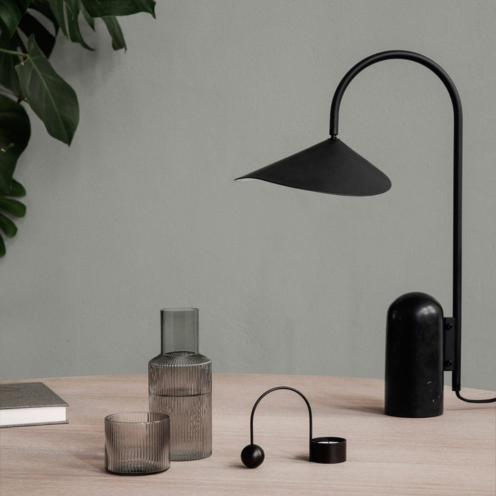 ferm Living Arum Table Lamp, Black