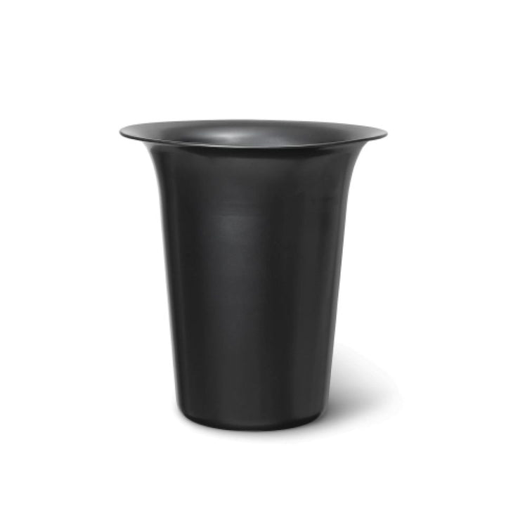 ferm LIVING Spun Alu Basket, H37.5cm High, Blackened Aluminium