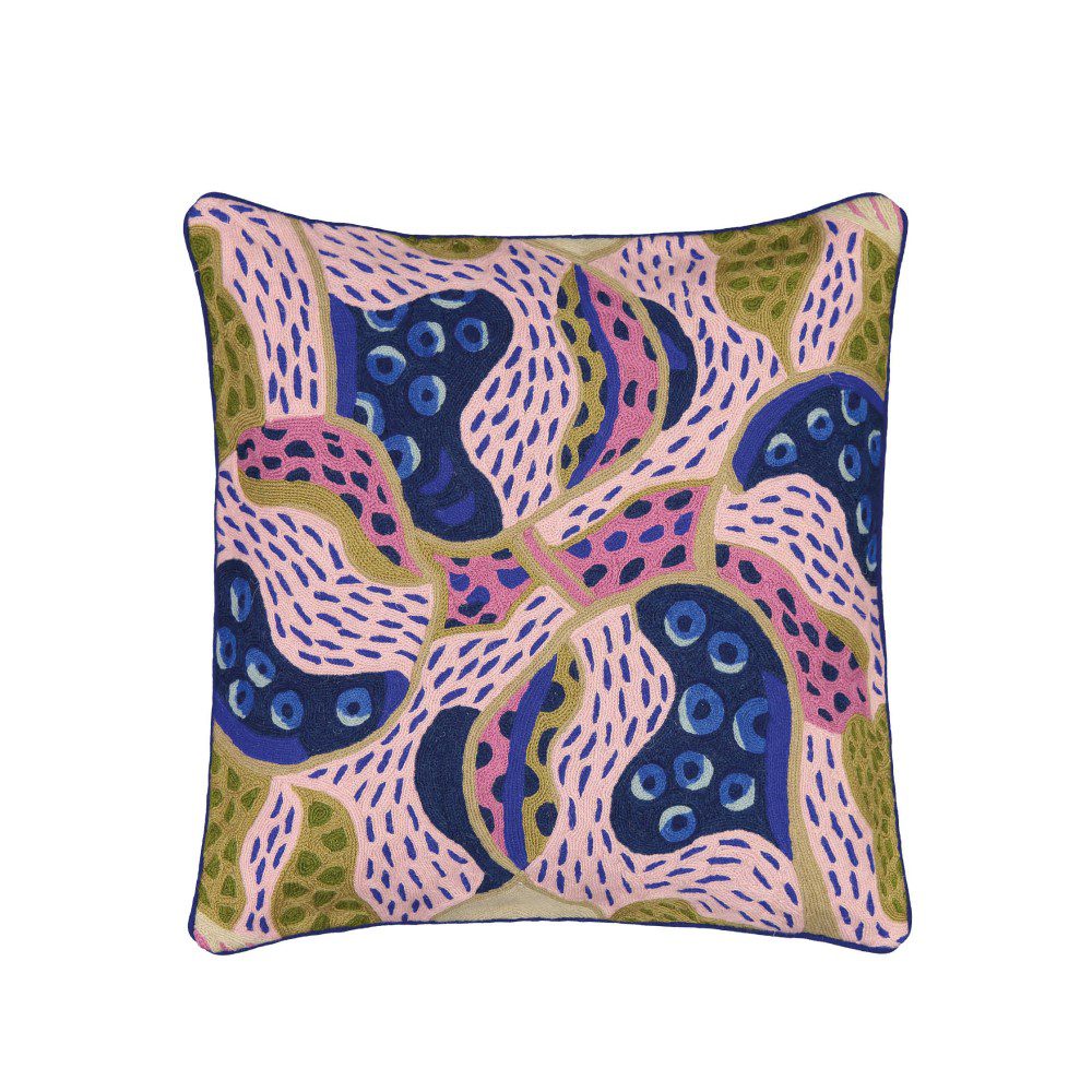 FINARTE Paletti Cushion, Blue