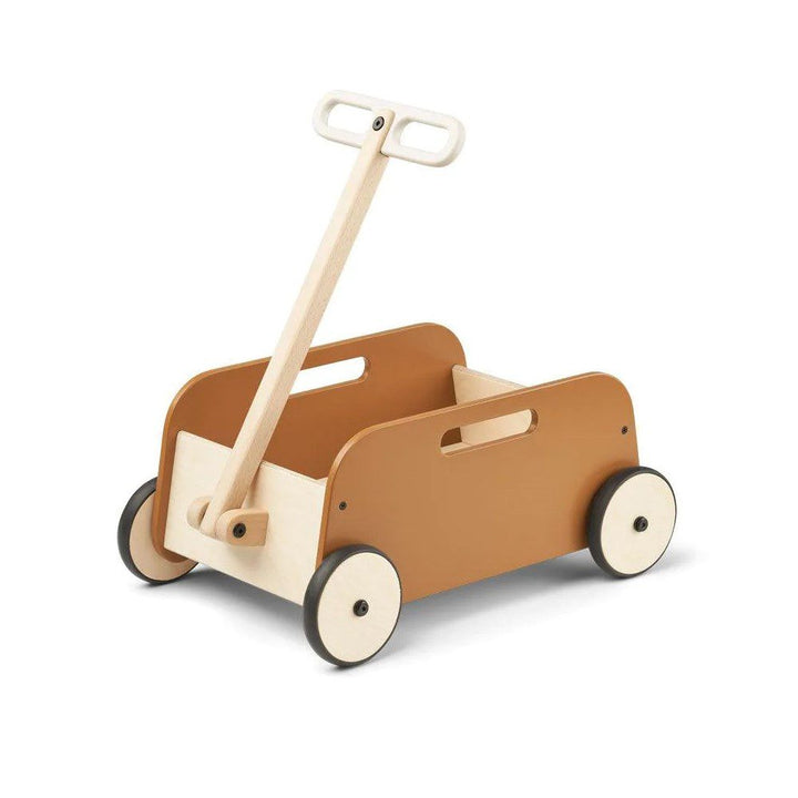 LIEWOOD Tyra Kids Toy Wagon, Golden Caramel/Sandy Mix