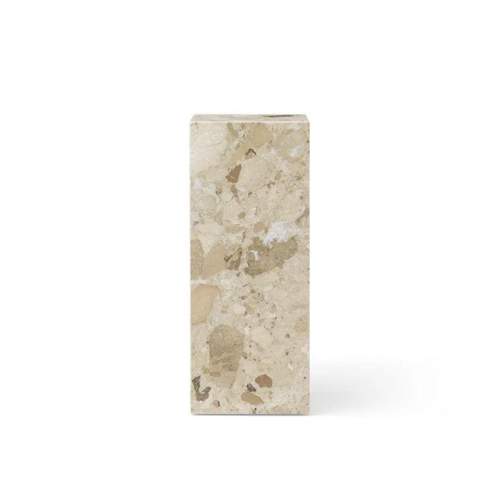 PRE-ORDER | AUDO CPH (Ex MENU) Plinth Pedestal, Sand Kunis Breccia Stone