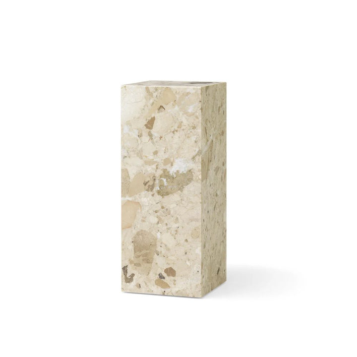 PRE-ORDER | AUDO CPH (Ex MENU) Plinth Pedestal, Sand Kunis Breccia Stone