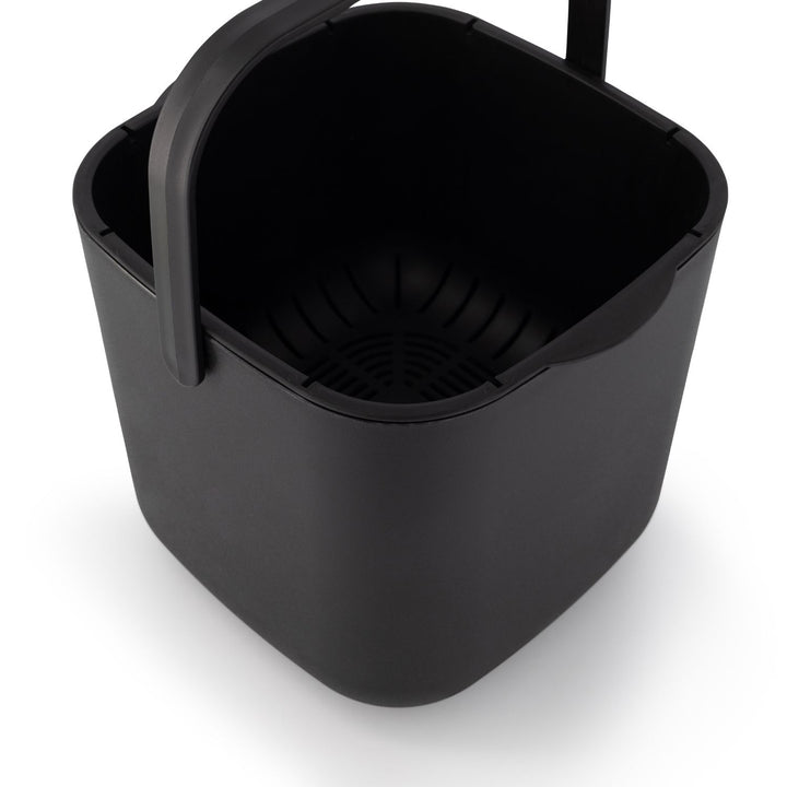 DESIGNSTUFF Compost Bin 7L, Black