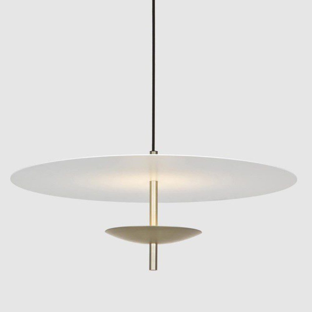 PRE-ORDER | BEN-TOVIM DESIGN Reflector Round Pendant, Brushed Anodised Gold - 2 Sizes