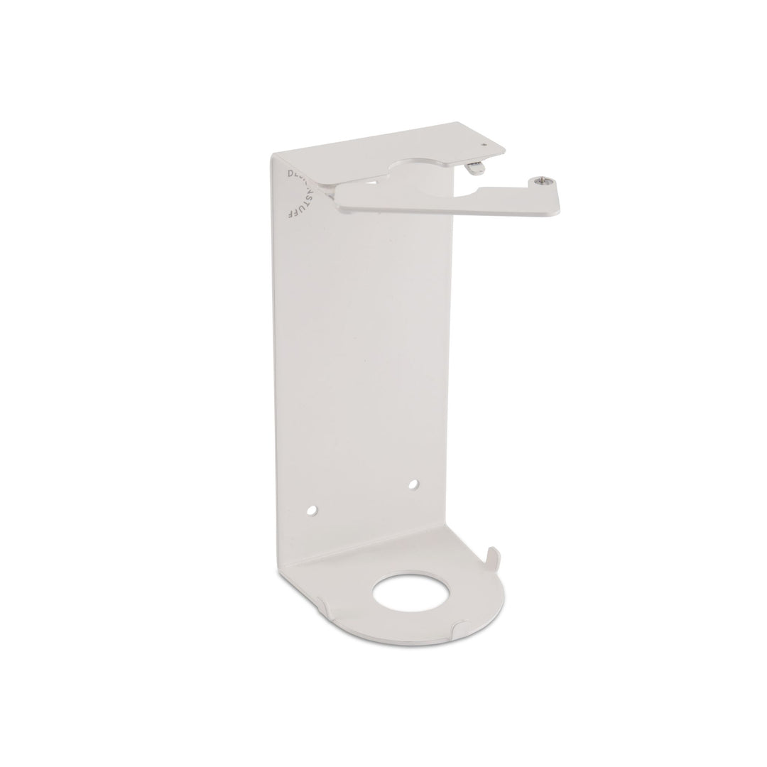 DESIGNSTUFF Lockable Soap Dispenser Holder, Single 500ml, White