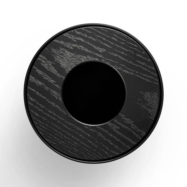 DESIGNSTUFF Round Bin, Black