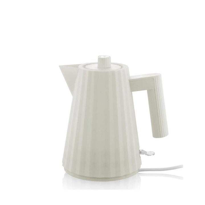 ALESSI Plisse Electric Kettle, White, 1L