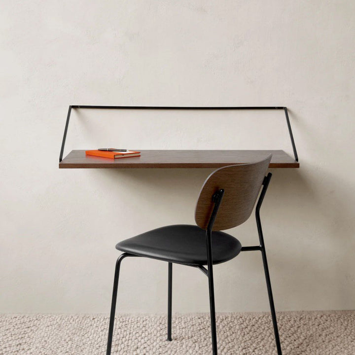 PRE-ORDER | AUDO CPH (Ex MENU) Rail Desk, Black/Dark Stained Oak