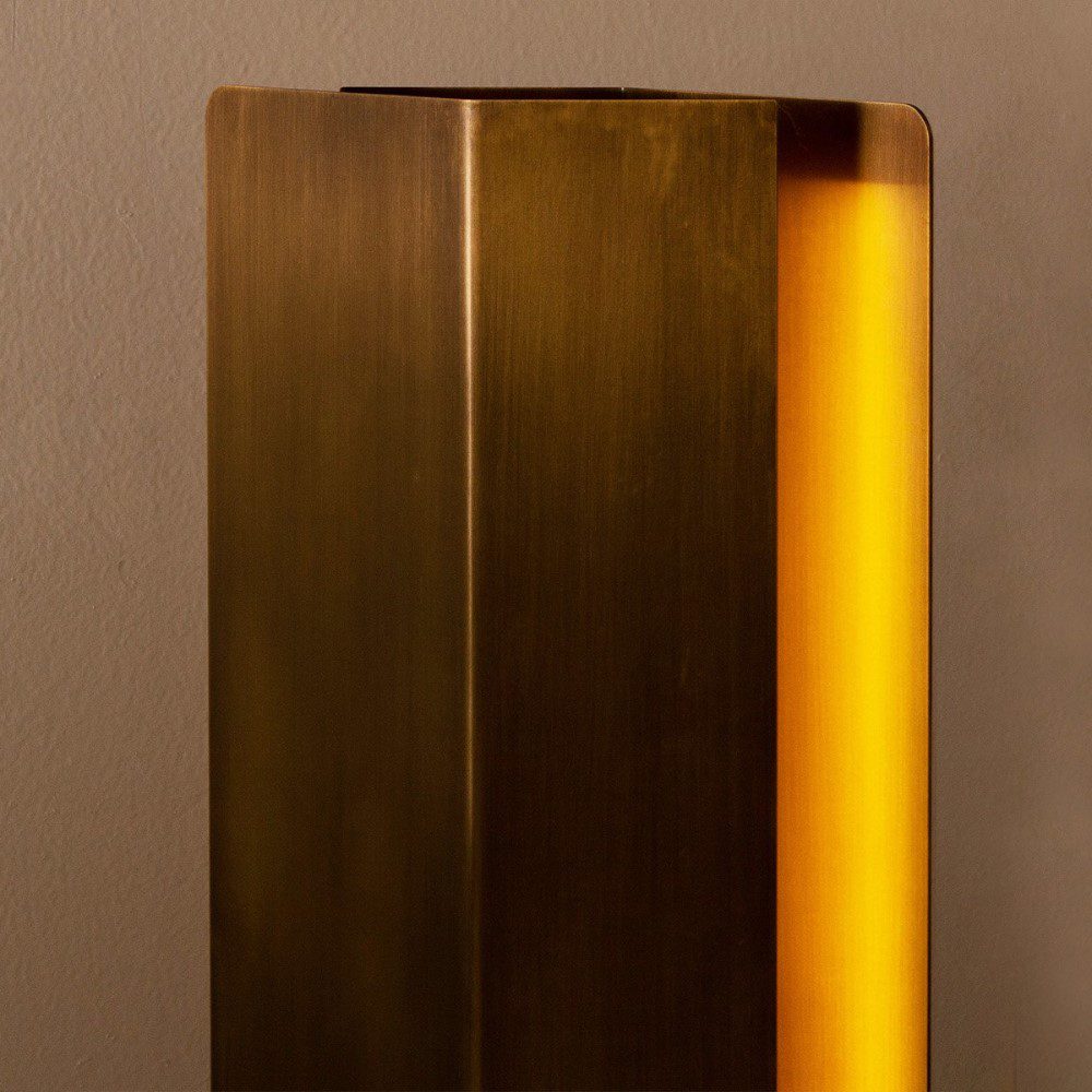 PRE-ORDER | BEN-TOVIM DESIGN Fold Table Lamp, Calacatta Viola/Bronze Patina