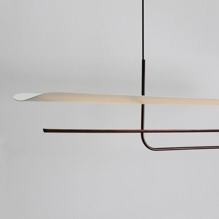 PRE-ORDER | BEN-TOVIM DESIGN Reflector Linear Pendant, Bronze Patina - 5 Sizes