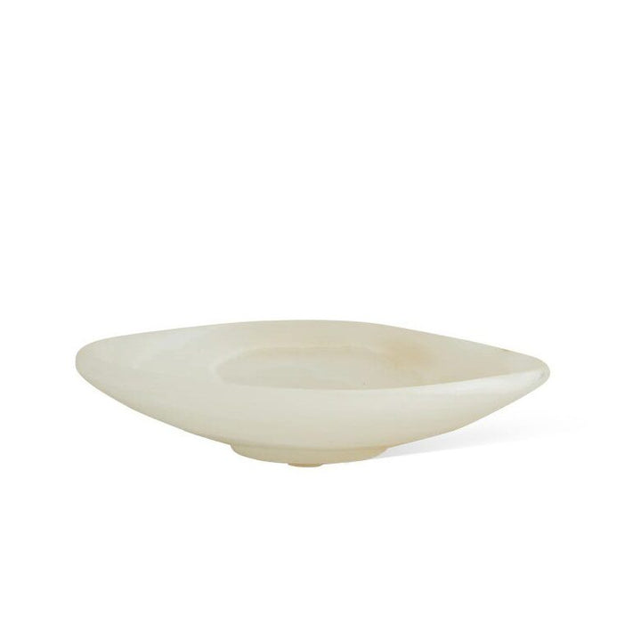 BLACK BLAZE Clam Dish, White Onyx