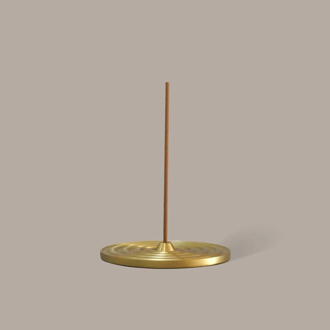 BLACK BLAZE Karesansui Incense Burner, Brass