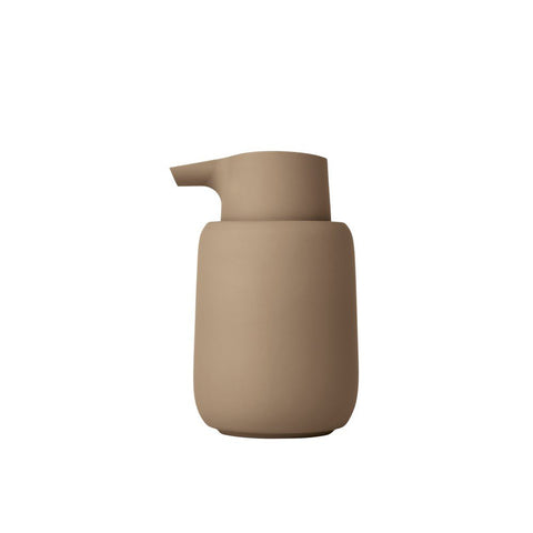 BLOMUS Sono Soap Dispenser, H14cm, Tan