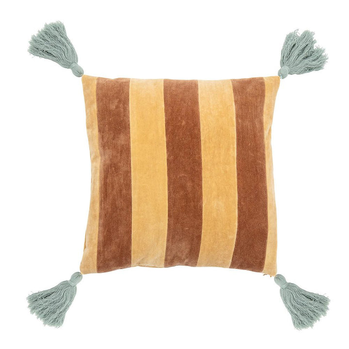 BLOOMINGVILLE Hei Cushion Cotton, Brown