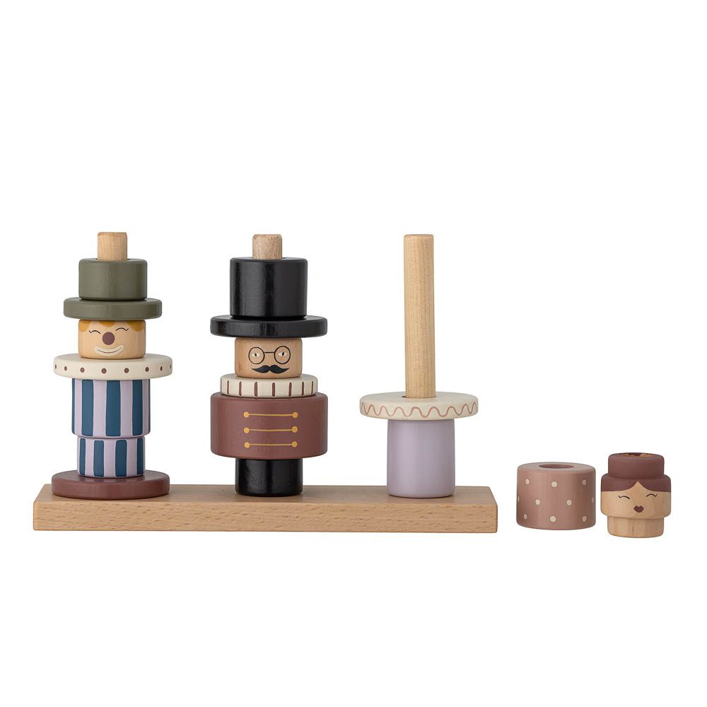 Wooden activity and stacking toy Wilma from Bloomingville Mini.