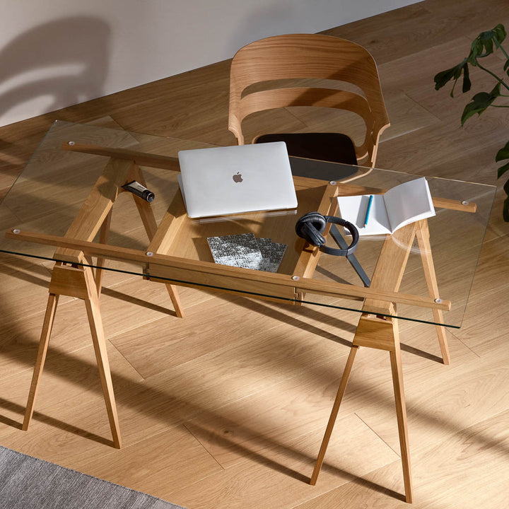 PRE-ORDER | DESIGN HOUSE STOCKHOLM Arco Desk, Oak