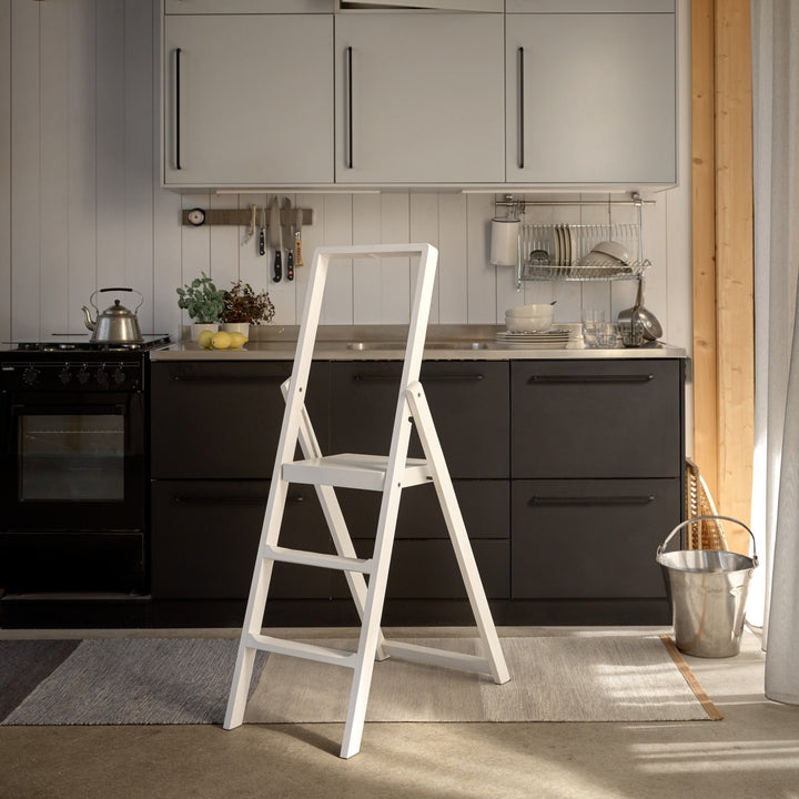 PRE-ORDER | DESIGN HOUSE STOCKHOLM Step Ladder, White