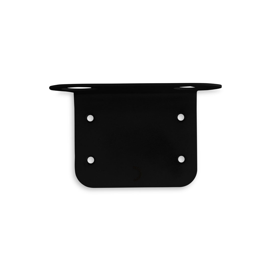 DESIGNSTUFF Floating Dual Soap Dispenser Holder, Black