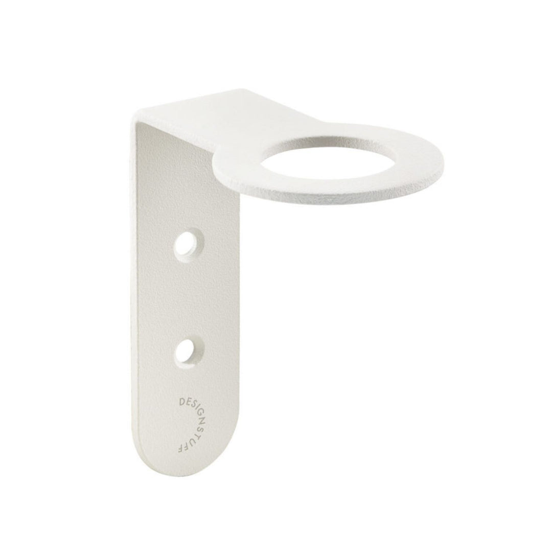 DESIGNSTUFF Floating Soap Dispenser Holder, White