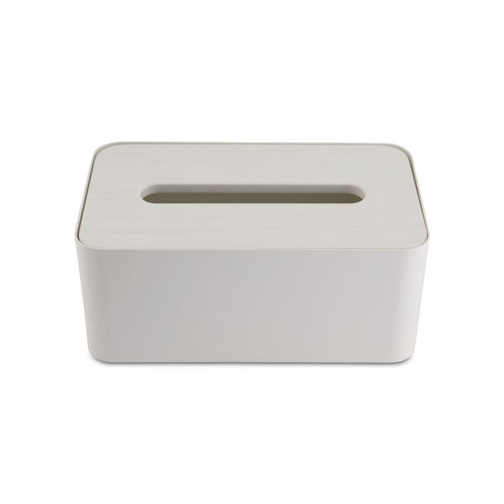 DESIGNSTUFF Tissue Box, White