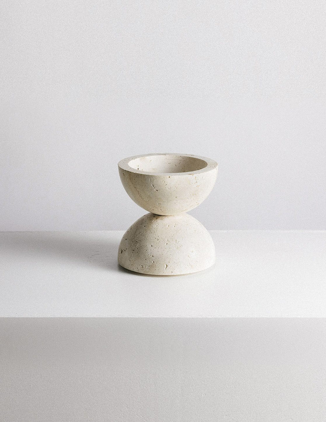 ADDITION STUDIO Sphere Incense Burner, Travertine