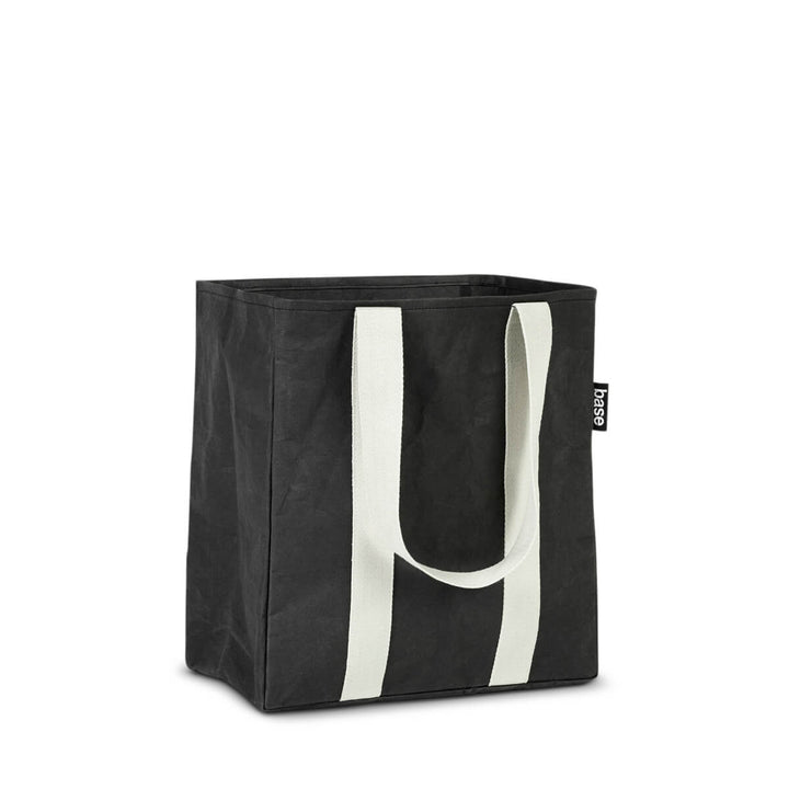 BASE SUPPLY Grocery Base Shopping Bag, Washed Black