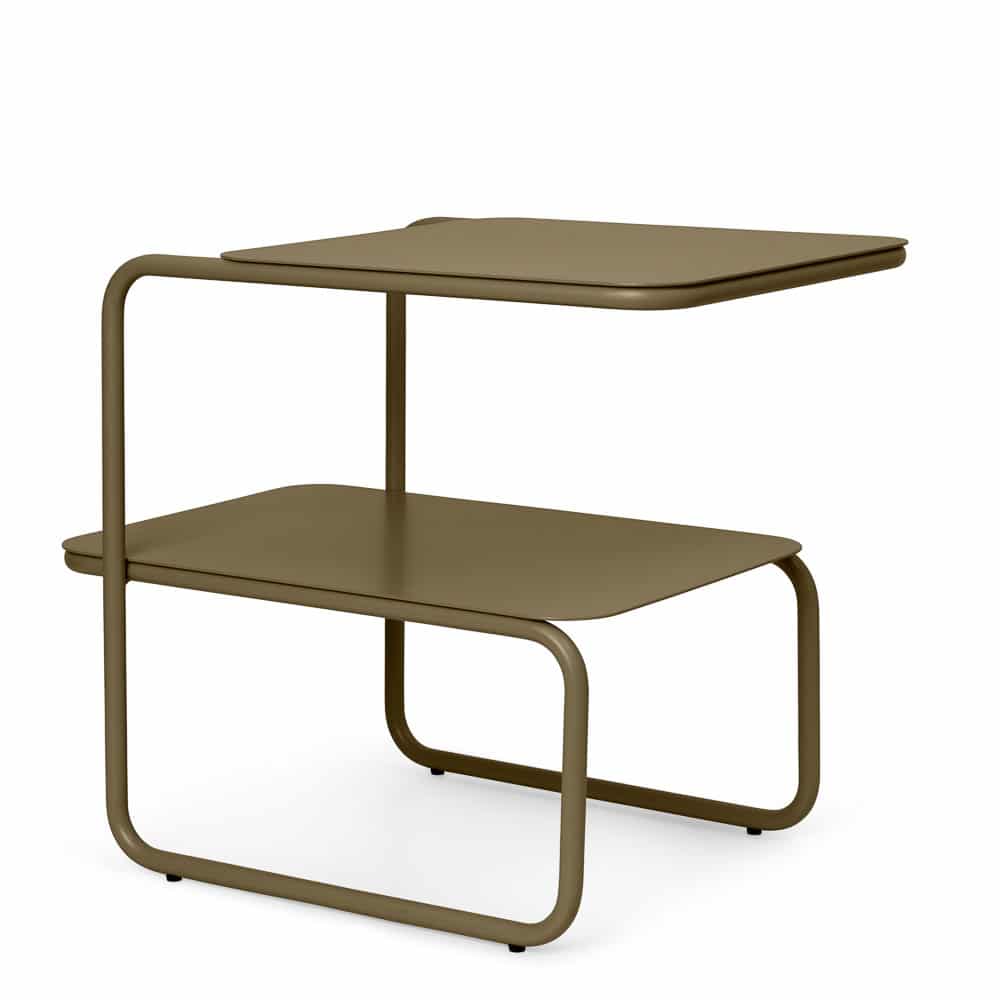 ferm LIVING Level Side Table, Olive