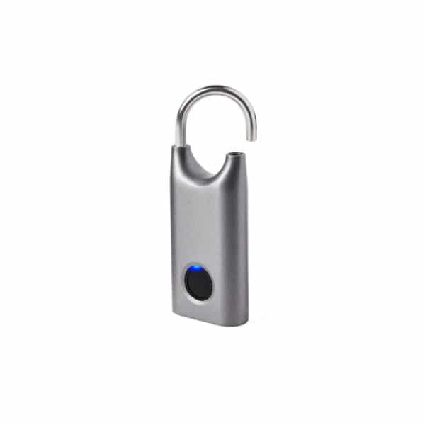 LEXON Nomaday Padlock w/Touch Control, Gun Metal