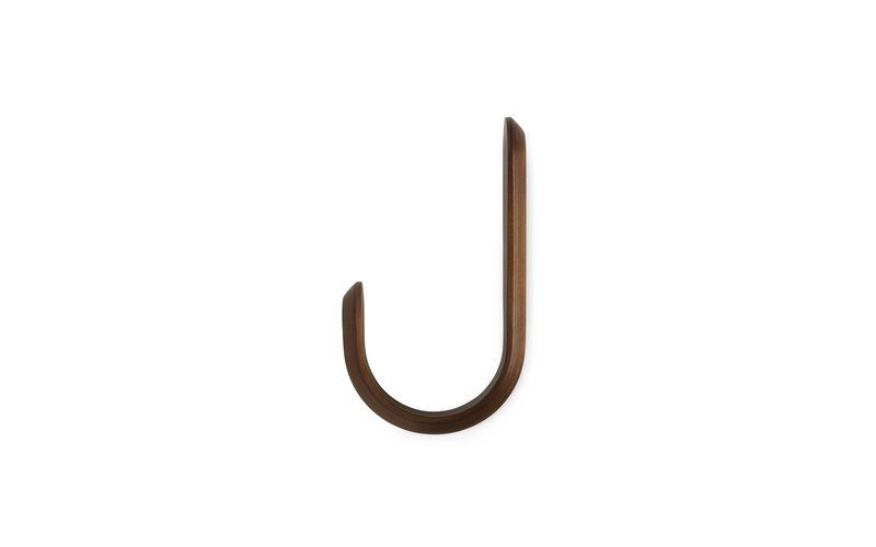 NORMANN COPENHAGEN Curve Hook, Walnut