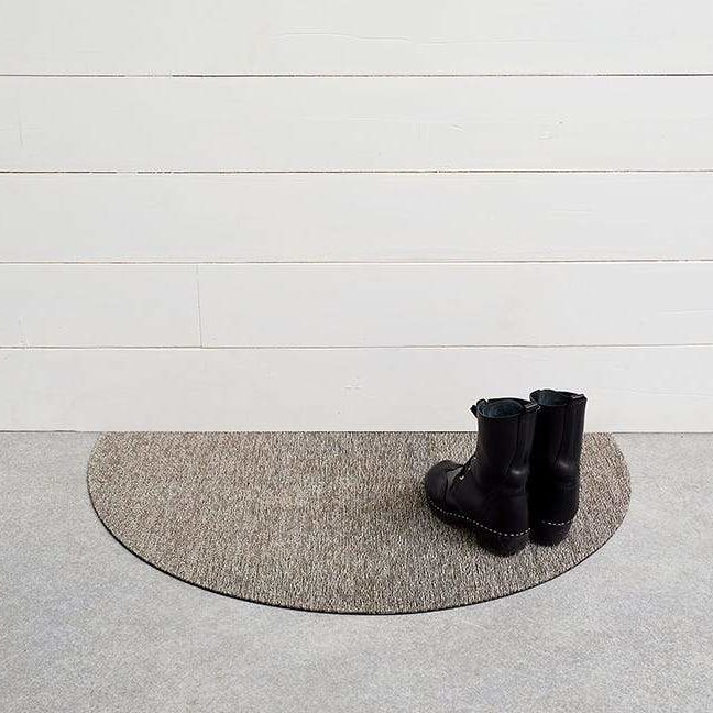 CHILEWICH Welcome Door Mat, Shag In Out Mat Heathered/Pebble 53x91cm