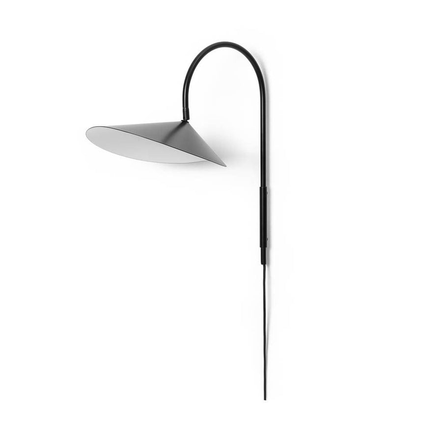 ferm Living Arum wall lamp in black